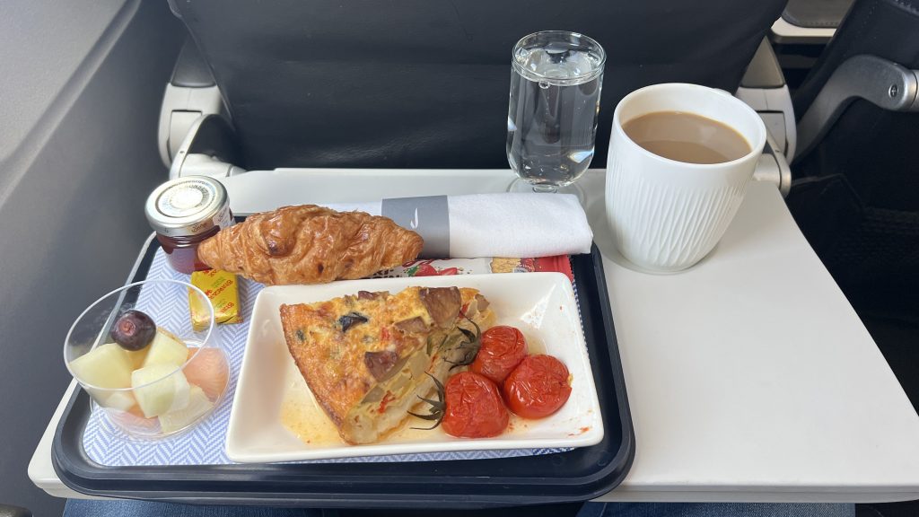 British Airways Business Class Kurz Und Mittelstrecke Fruehstueck 2