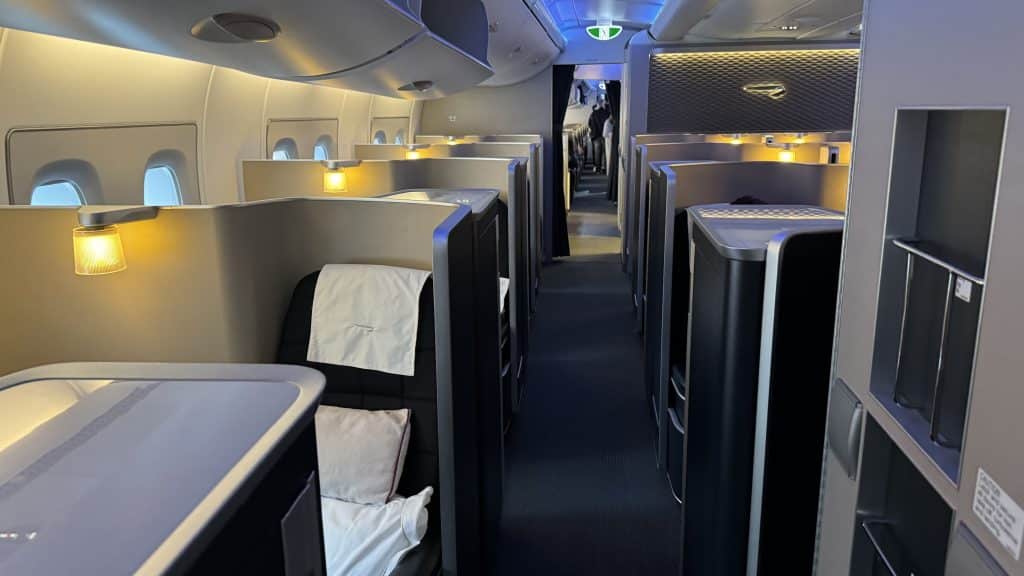 British Airways First Class Airbus A380 First Class Kabine