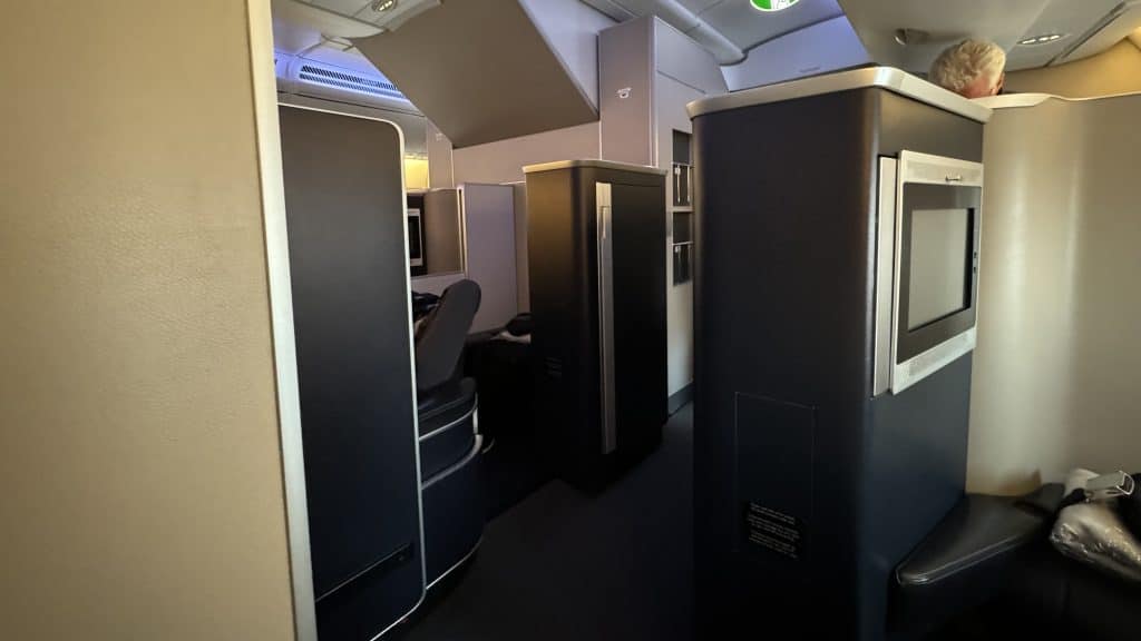 British Airways First Class Airbus A380 Kabine