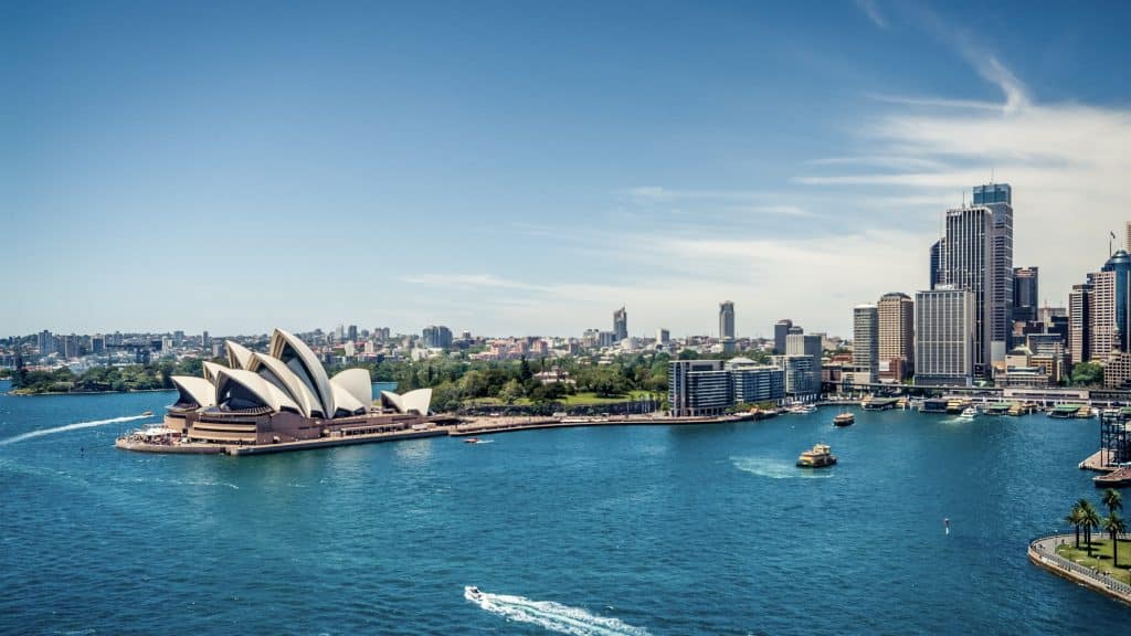 View Of Sydney Harbour, Australia