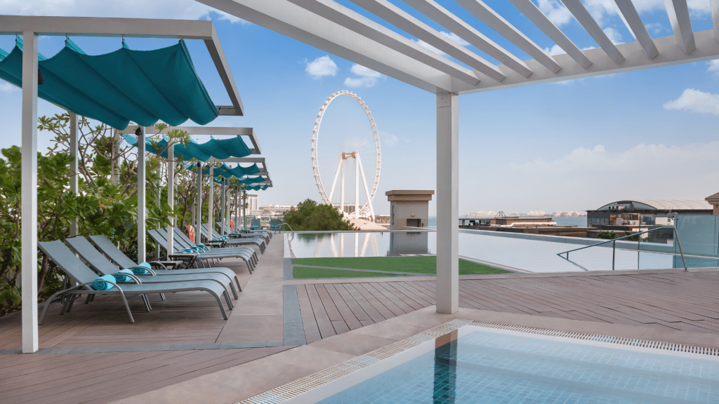 JA Ocean View Hotel Dubai Pool