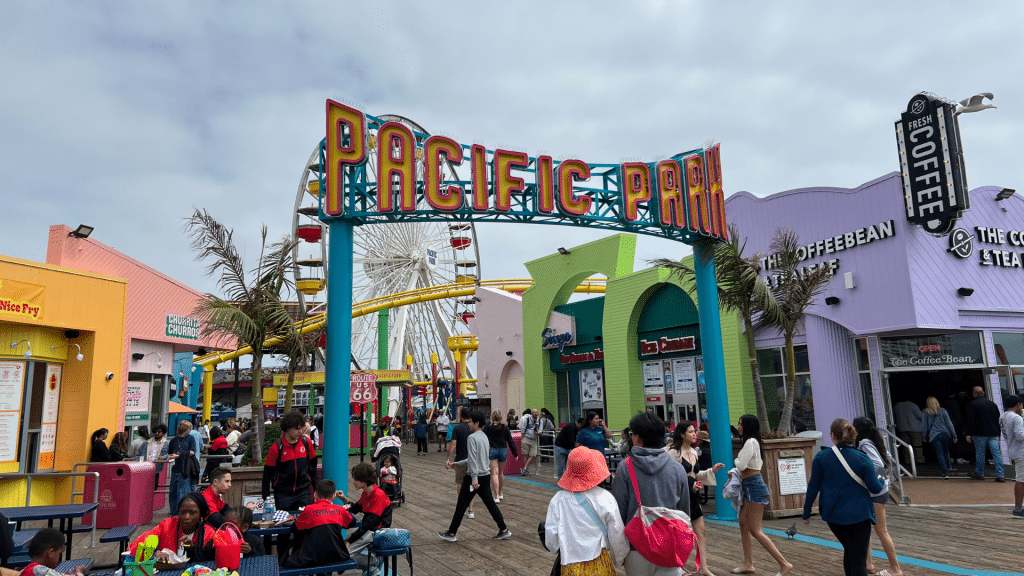 Los Angeles Pacific Park Snata Monica Pier