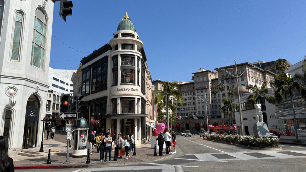 Los Angeles Rodeo Drive Geschaefte