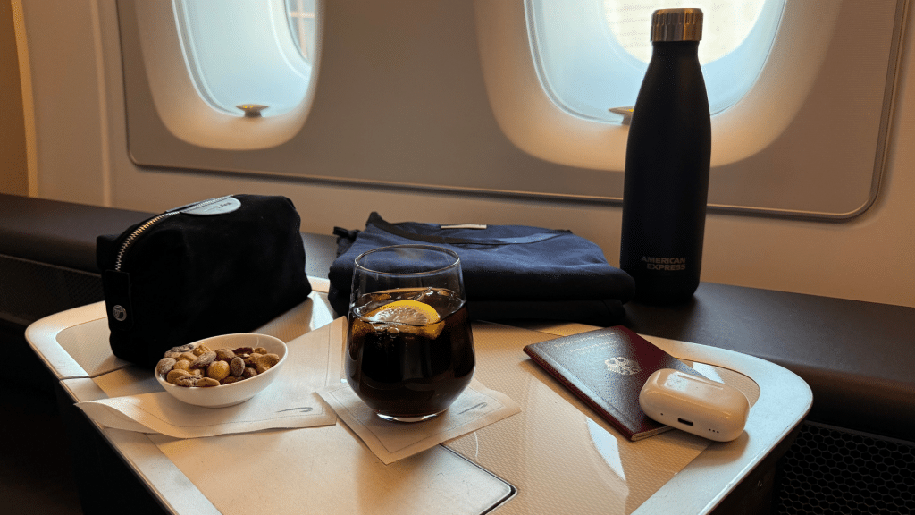 Los Angeles Abflug British Airways First Class