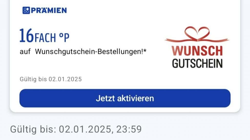 Payback Coupon Wunschgutscheine