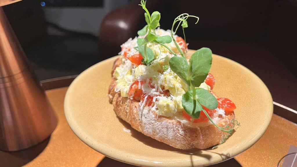 Raffles Doha Bruschetta