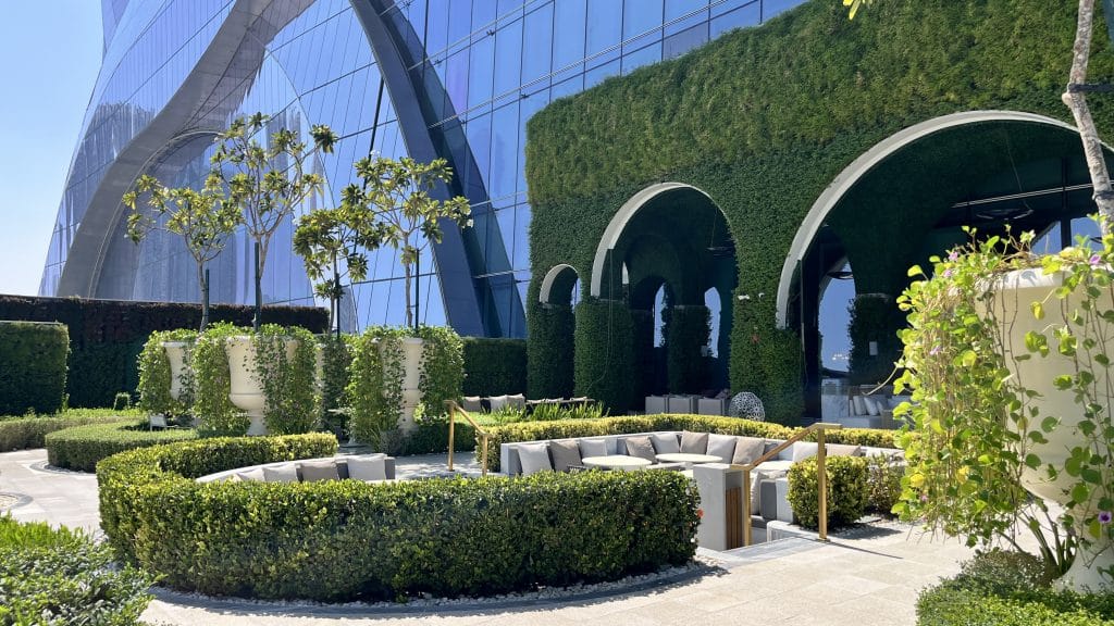 Raffles Doha Garten