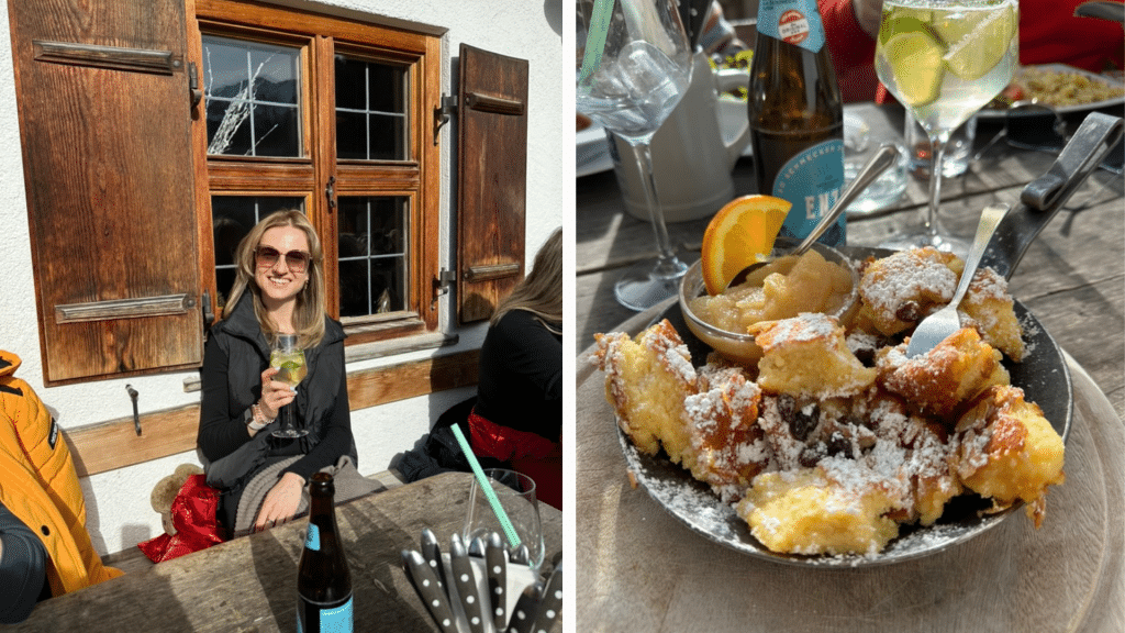 Reisejahr Julia Garmisch Partenkirchen Kaiserschmarrnalm