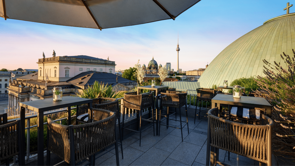 Rocco Forte Hotel De Rome Berlin Rooftop Terrace