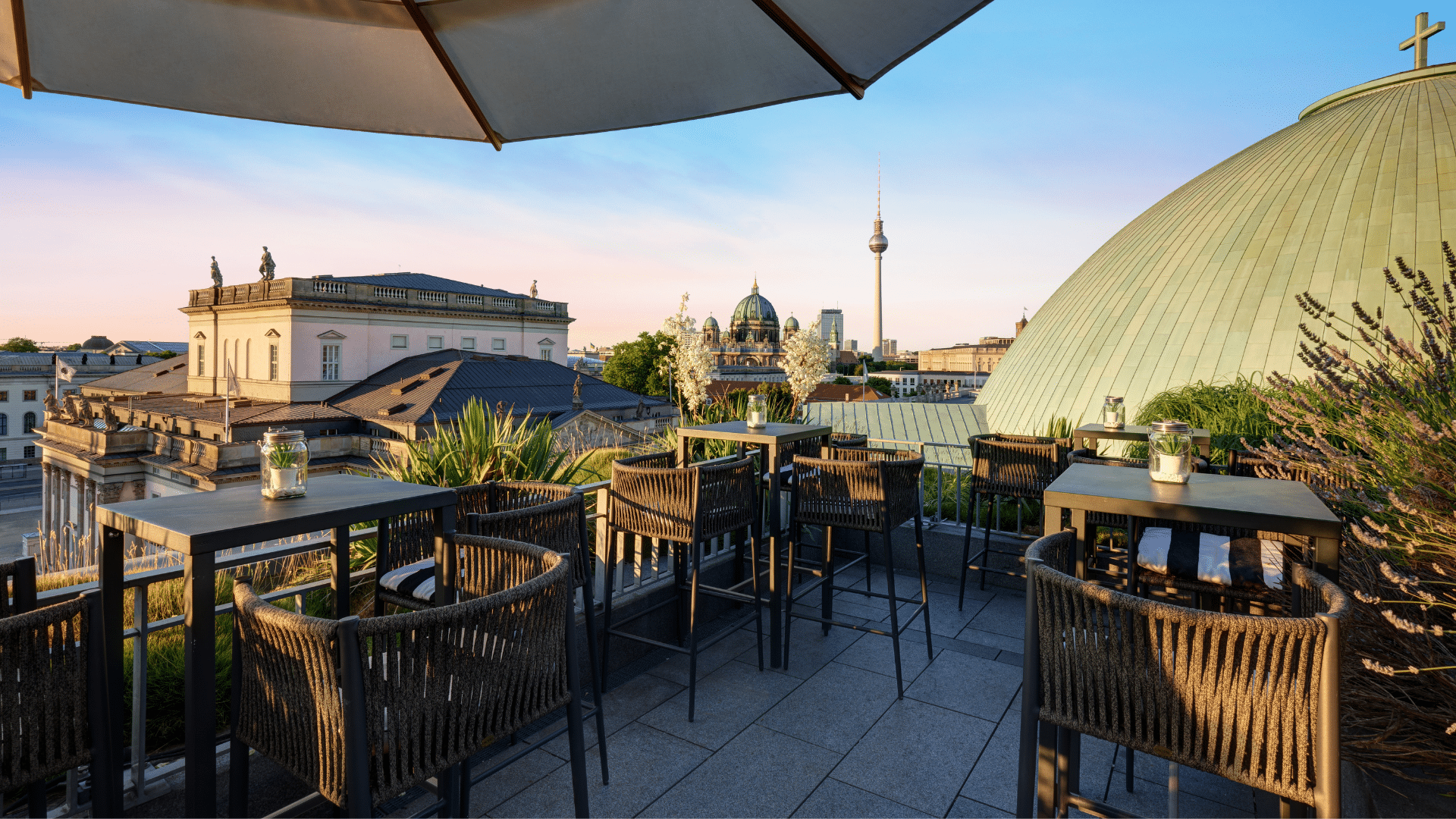Rocco Forte Hotel De Rome Berlin Rooftop Terrace