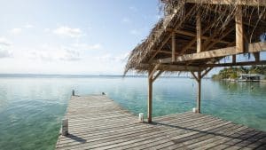 Belize Island South Water Caye Pier