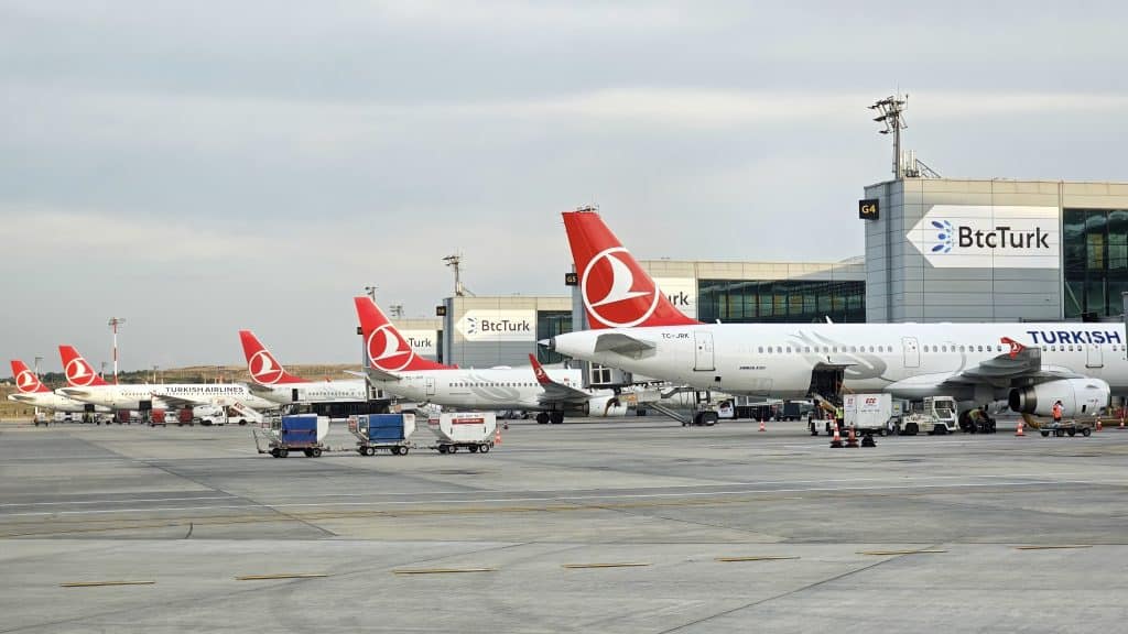 Turkish Airlines Terminal Reihung