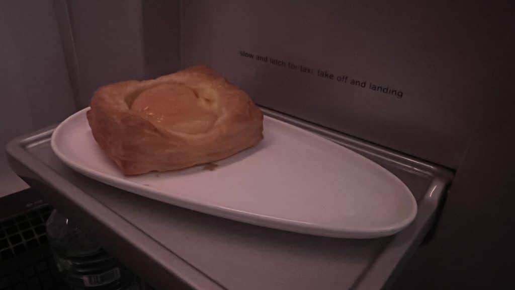 Air New Zealand Business Class Boeing 787 Snack