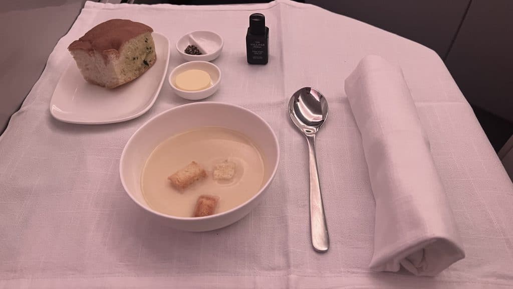 Air New Zealand Business Class Boeing 787 Suppe