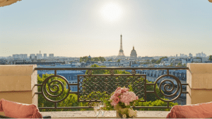 Hotel Lutetia Paris Suite Balkon