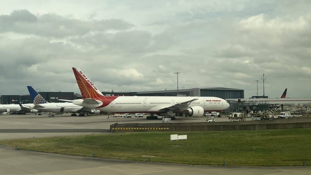 Qantas Business Class Boeing 787 Ausblick Fenster