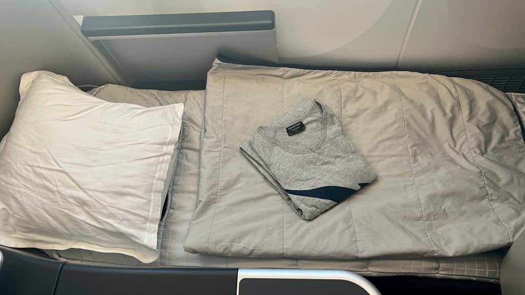 Qantas Business Class Boeing 787 Bett