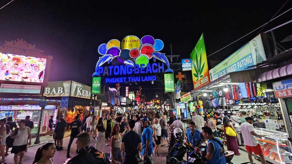 SL Patong Beach Walking Street