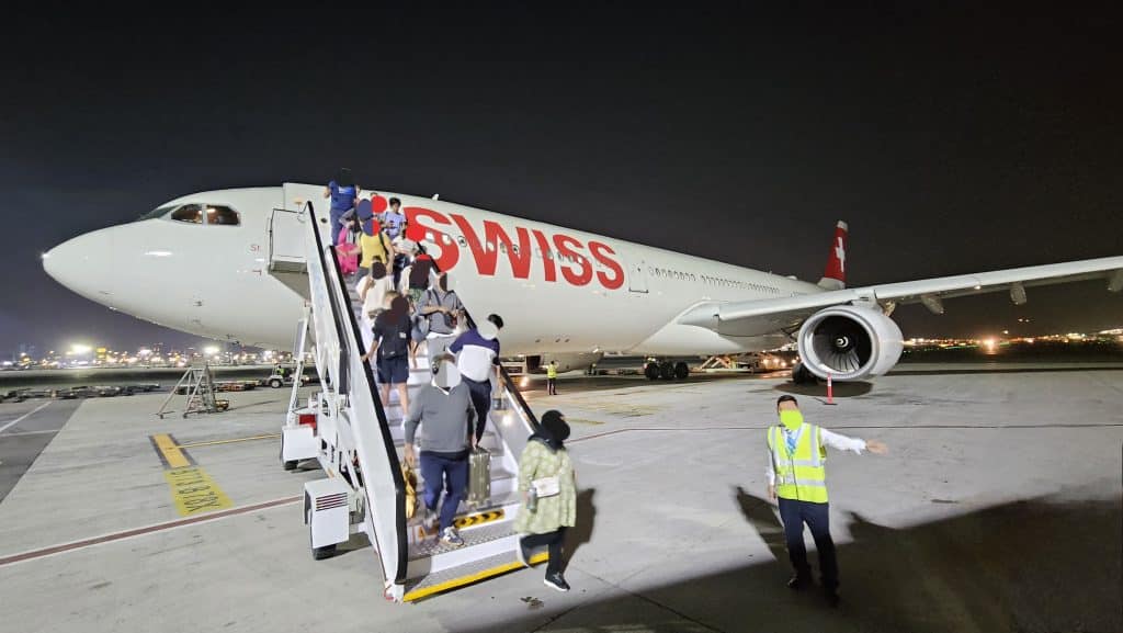 SL Swiss BER ZRH DXB 6