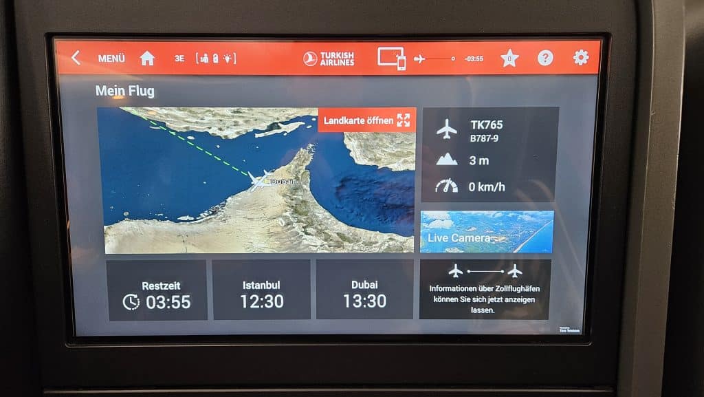 SL Turkish Airlines Business DXB IST 5