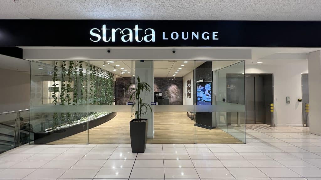 Strata Lounge Auckland Eingang