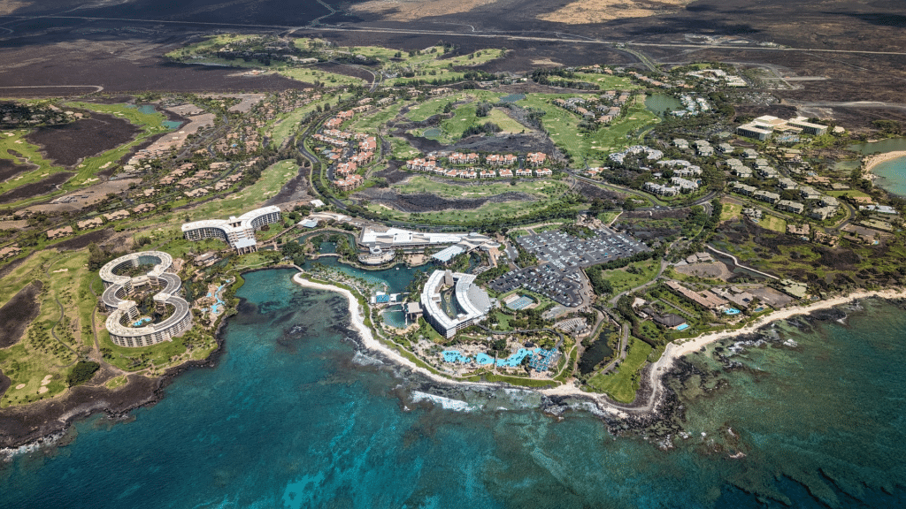 Hawaii Flugansicht