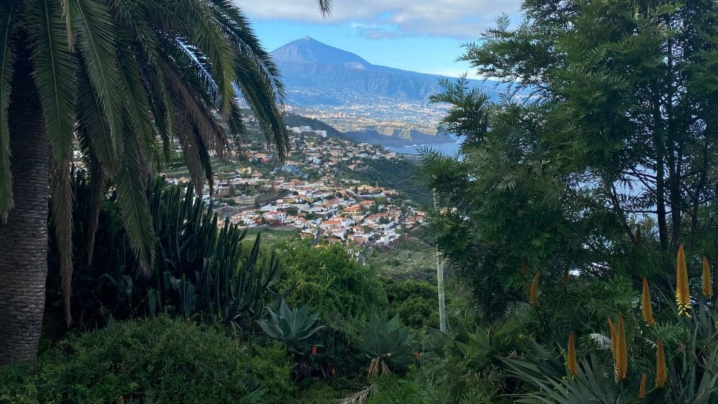 Geheimer Ausblick von El Sauzal