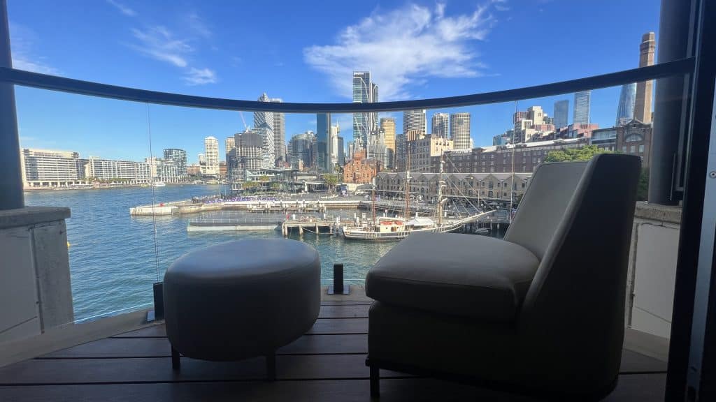 Park Hyatt Sydney Balkon