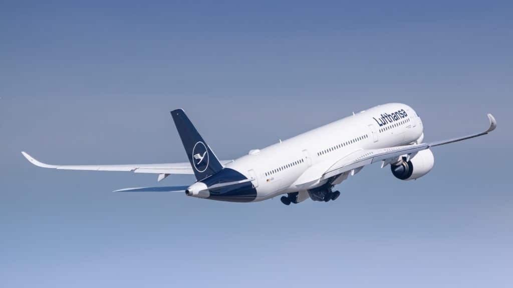 Lufthansa Airbus A350 Airplane