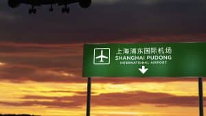 Flughafen Shanghai