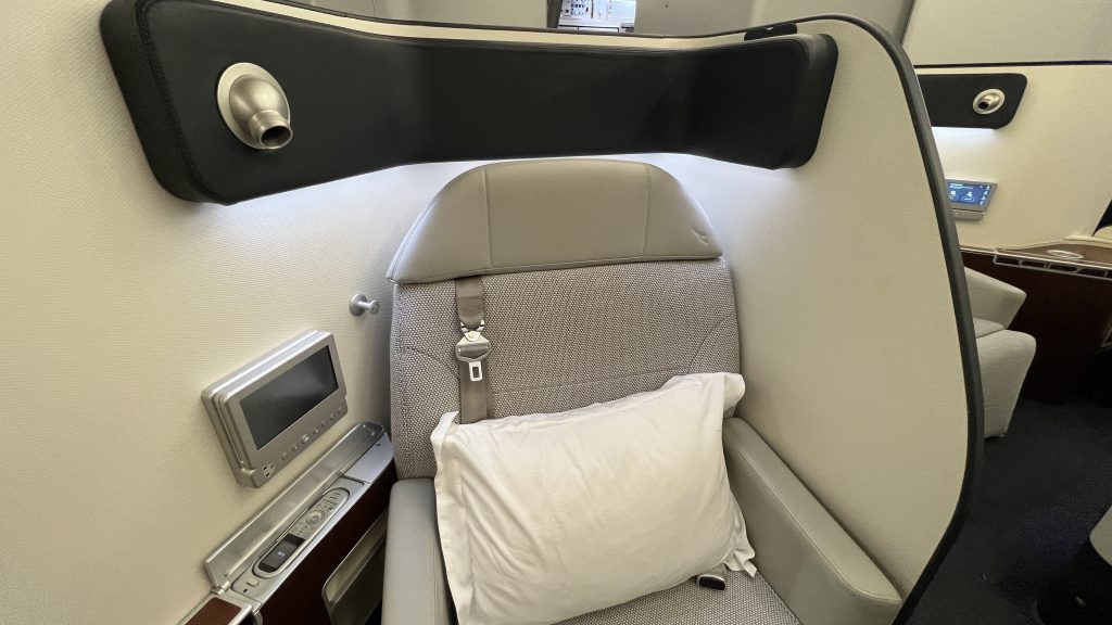 Qantas first class a380 Sitz