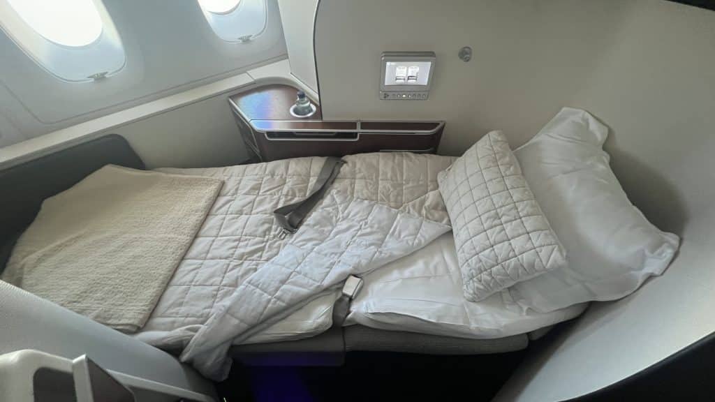 Qantas first class a380 Bett