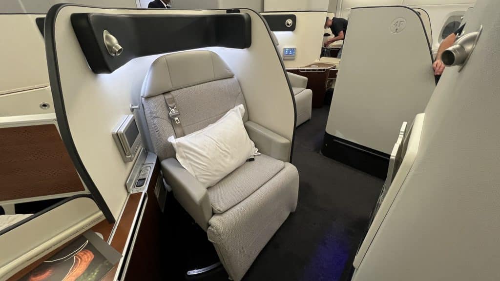 Qantas first class a380 Sitz