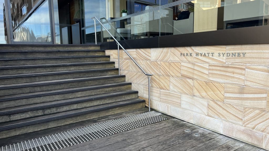 Park Hyatt Sydney Eingang