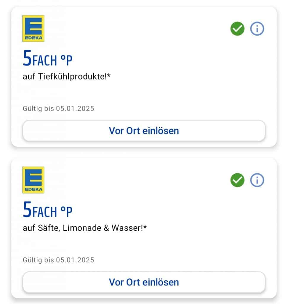 Edeka PAYBACK Coupon