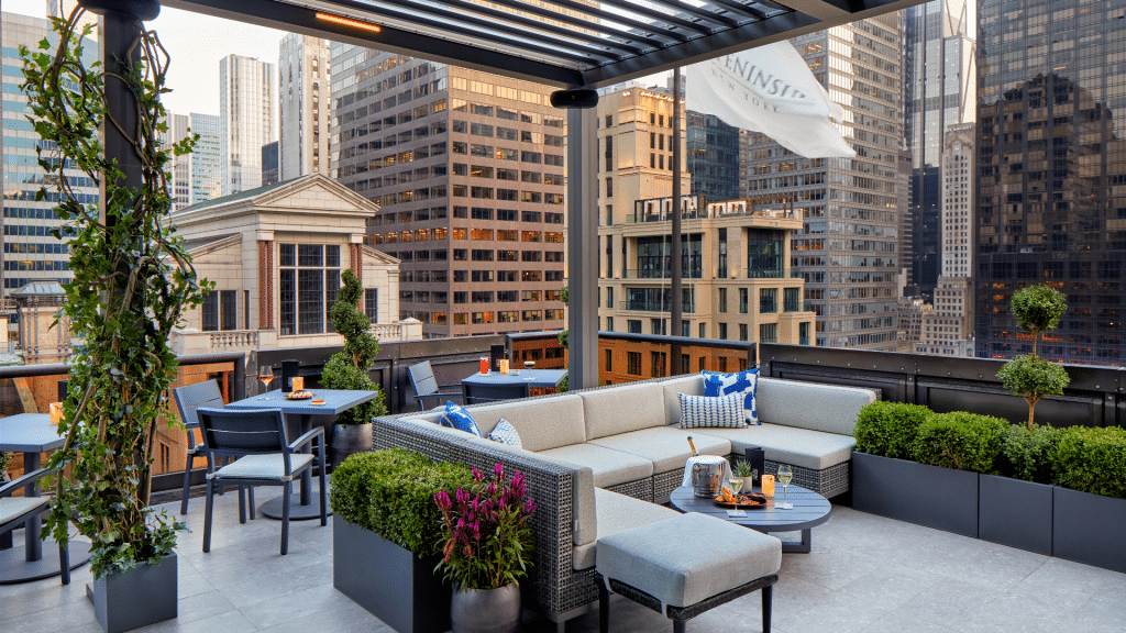 Peninsula New York Rooftop Bar