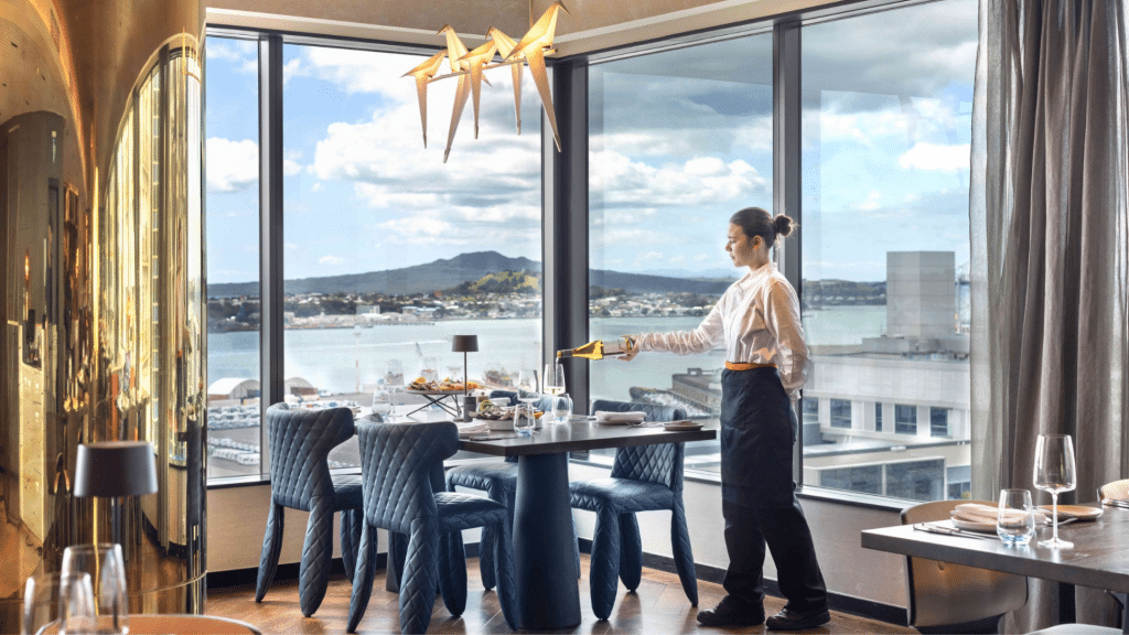 SO Auckland Harbour Society Restaurant