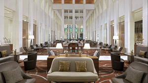 Marriott Berlin Hotel Lobby