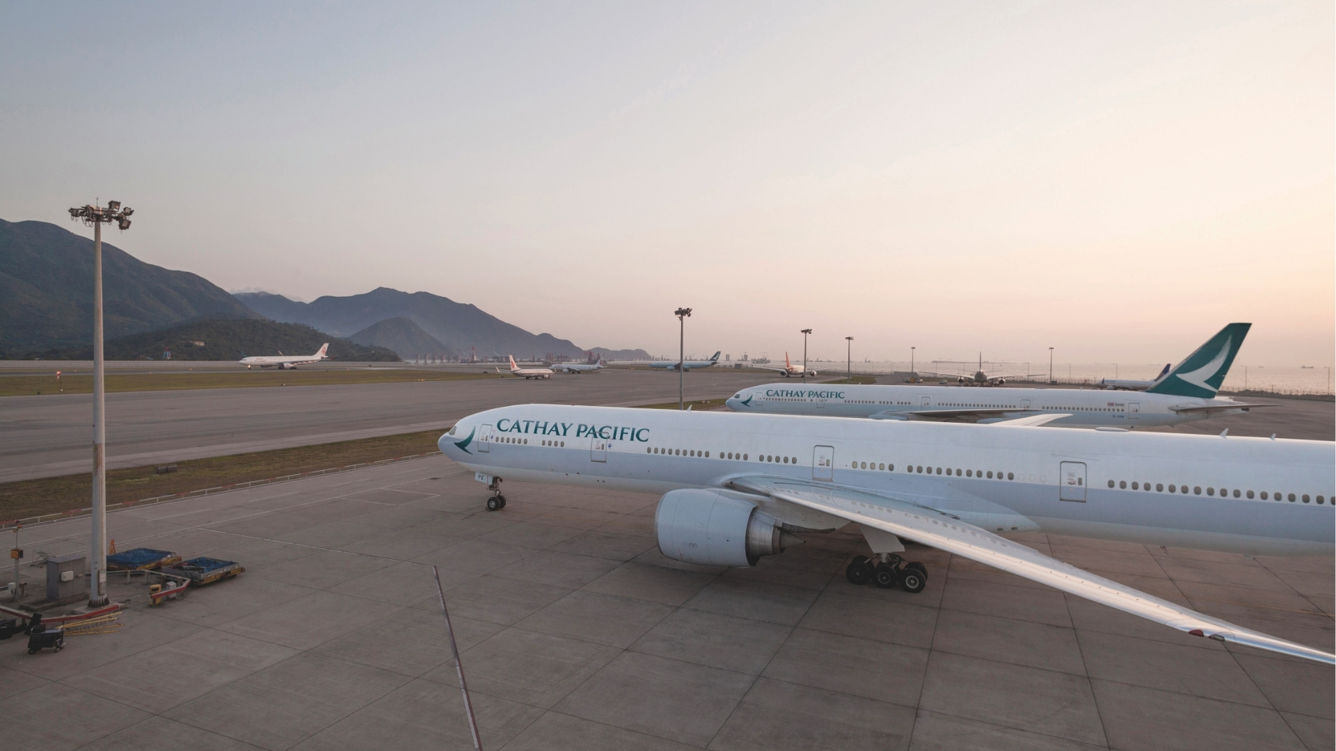 Cathay Pacific 777 300ER Aircraft