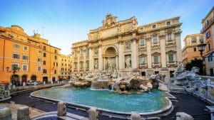 The Trevi Fountain