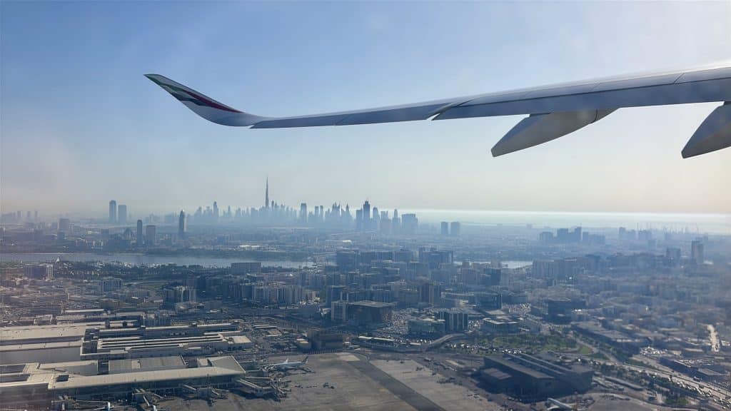 Abflug Dubai
