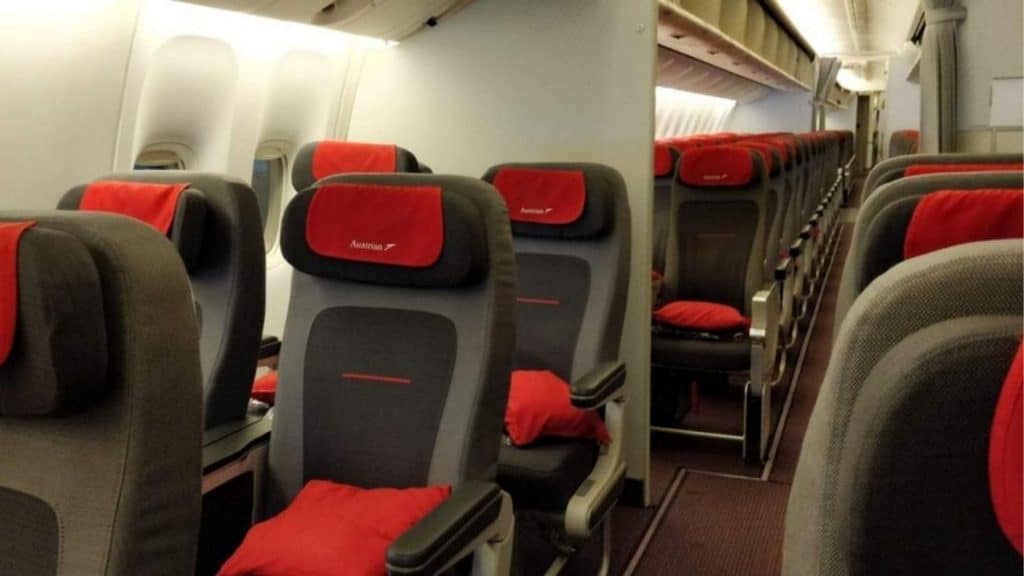Austrian Airlines Premium Economy Class Boeing 777