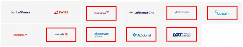 Award Flights Companion Award Award Chart Auswahl Airlines