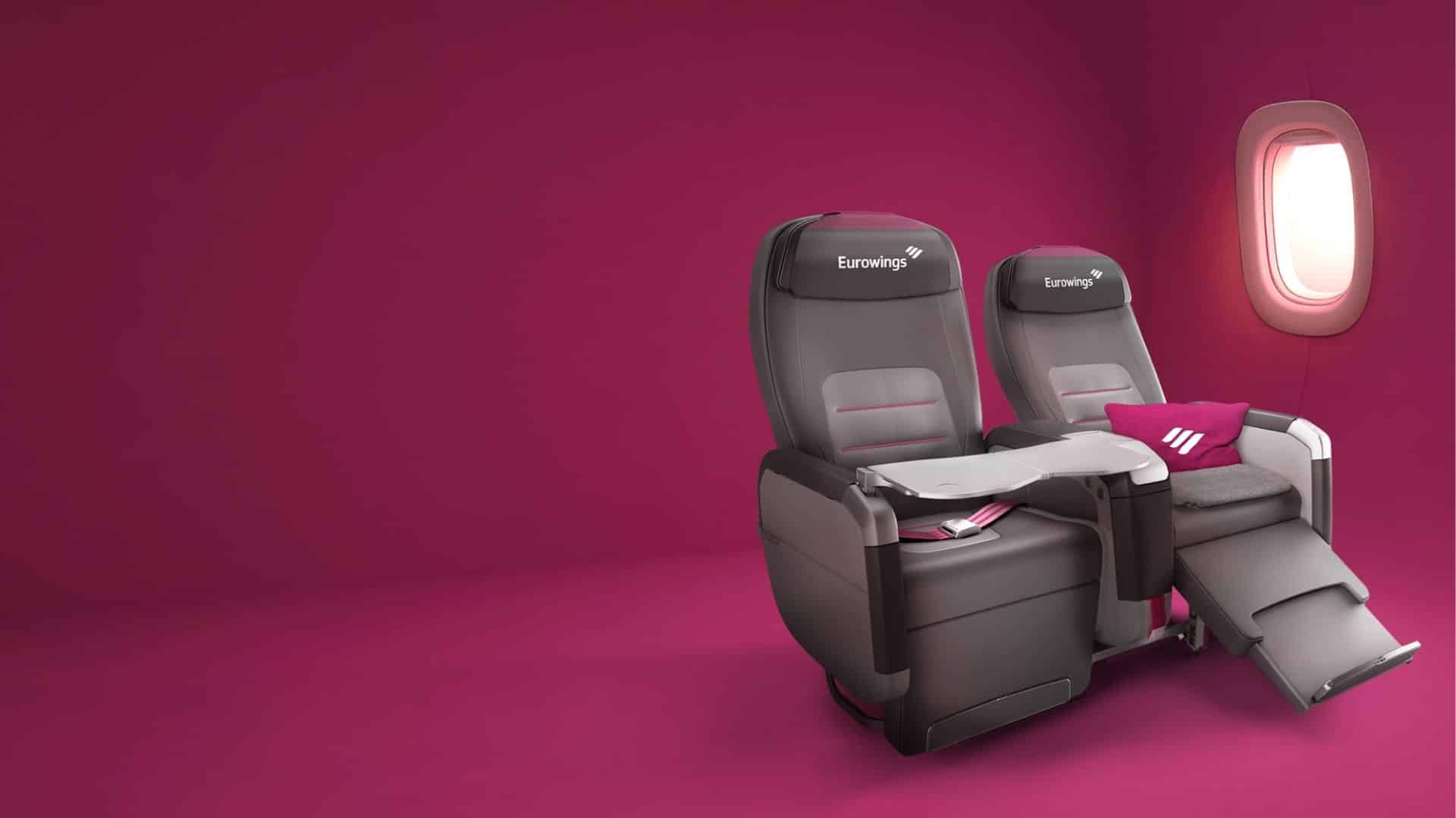 Eurowings Business Class Sitz