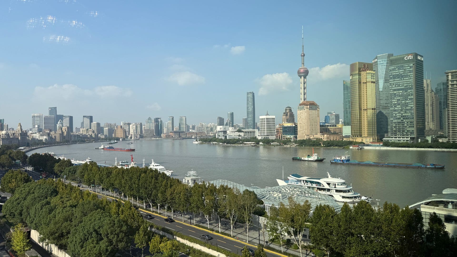Hotel St. Regis Shanghai Ausblick
