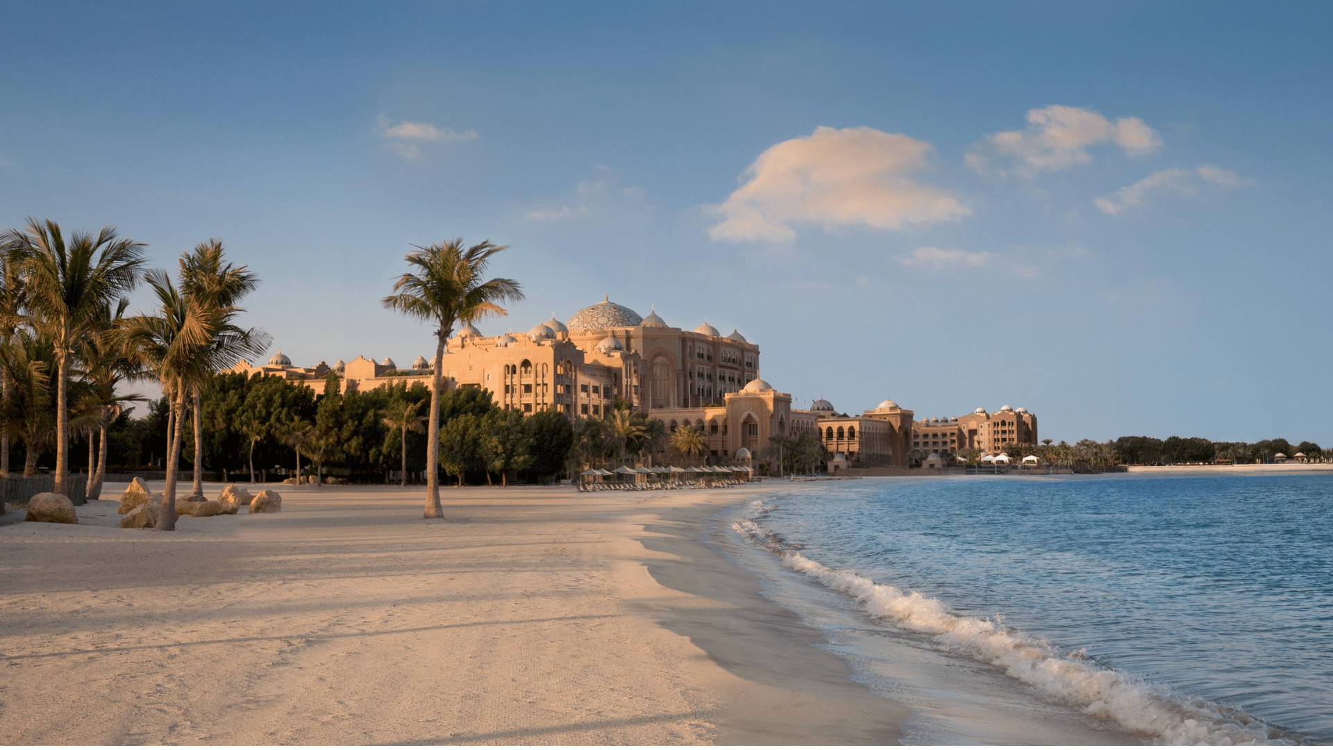 Mandarin Oriental Emirates Palace Abu Dhabi Strand