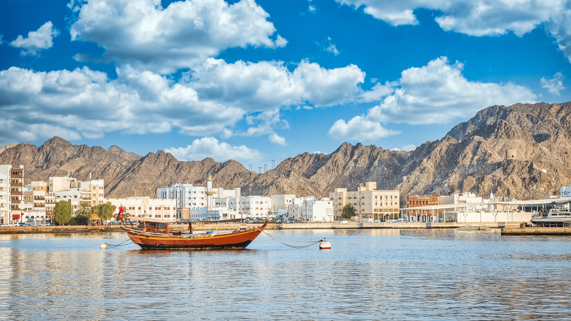 Oman Hafen Muttrah