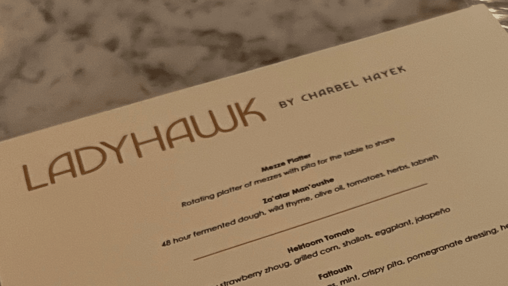 Kimpton La Peer Hotel West Hollywood Restaurant Ladyhawk
