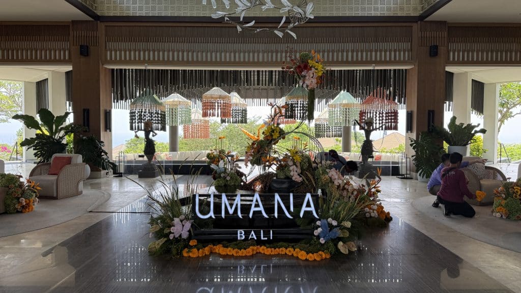 Umana Bali Eingangsbereich