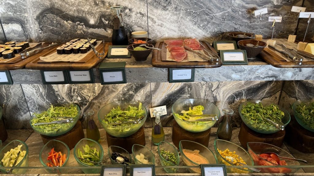 Umana Bali Salatbuffet Und Sushi